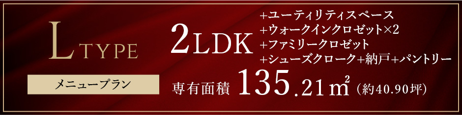 Lタイプメニュープラン